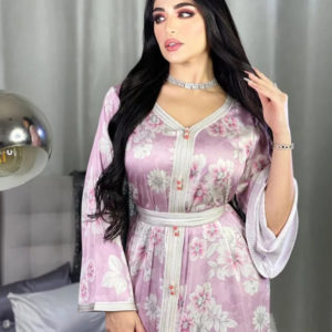 Elegant Dress, Dubai Dress, Arabic Dress, Long Sleeve Dress