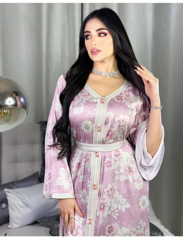 Elegant Dress, Dubai Dress, Arabic Dress, Long Sleeve Dress