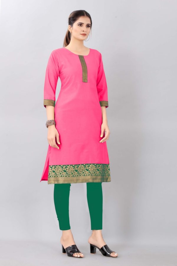 Indian Women Ketaki, Pink Kurtas dress